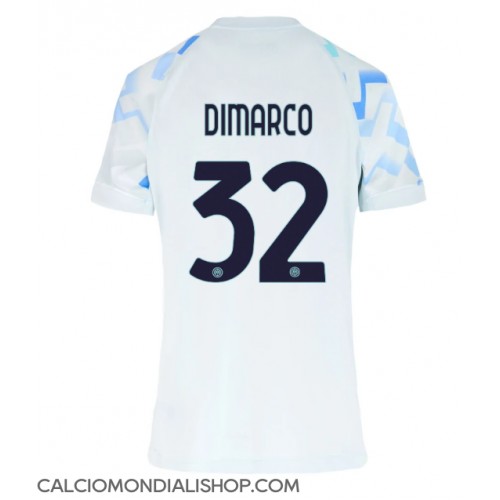 Maglie da calcio Inter Milan Federico Dimarco #32 Seconda Maglia Femminile 2025-26 Manica Corta